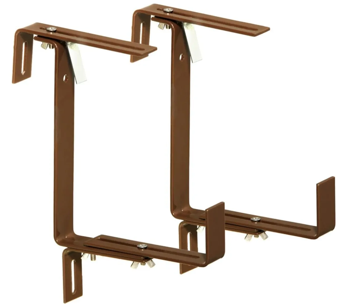 Metall-Blumenkastenhalter Profi für den Balkon, 2 Stück