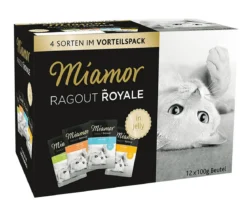 Miamor Nassfutter für Katzen Ragout Royal in Jelly Multipack, 12 x 100 g