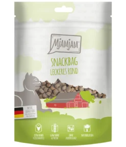 MjAMjAM® Katzensnack Snackbag leckeres Rind, Adult, 125 g