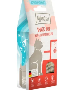 MjAMjAM® Katzensnack Snackbox kräftige Hühnerherzen, Adult, 35 g