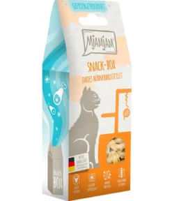 MjAMjAM® Katzensnack Snackbox zartes Hühnerbrustfilet, Adult, 40 g