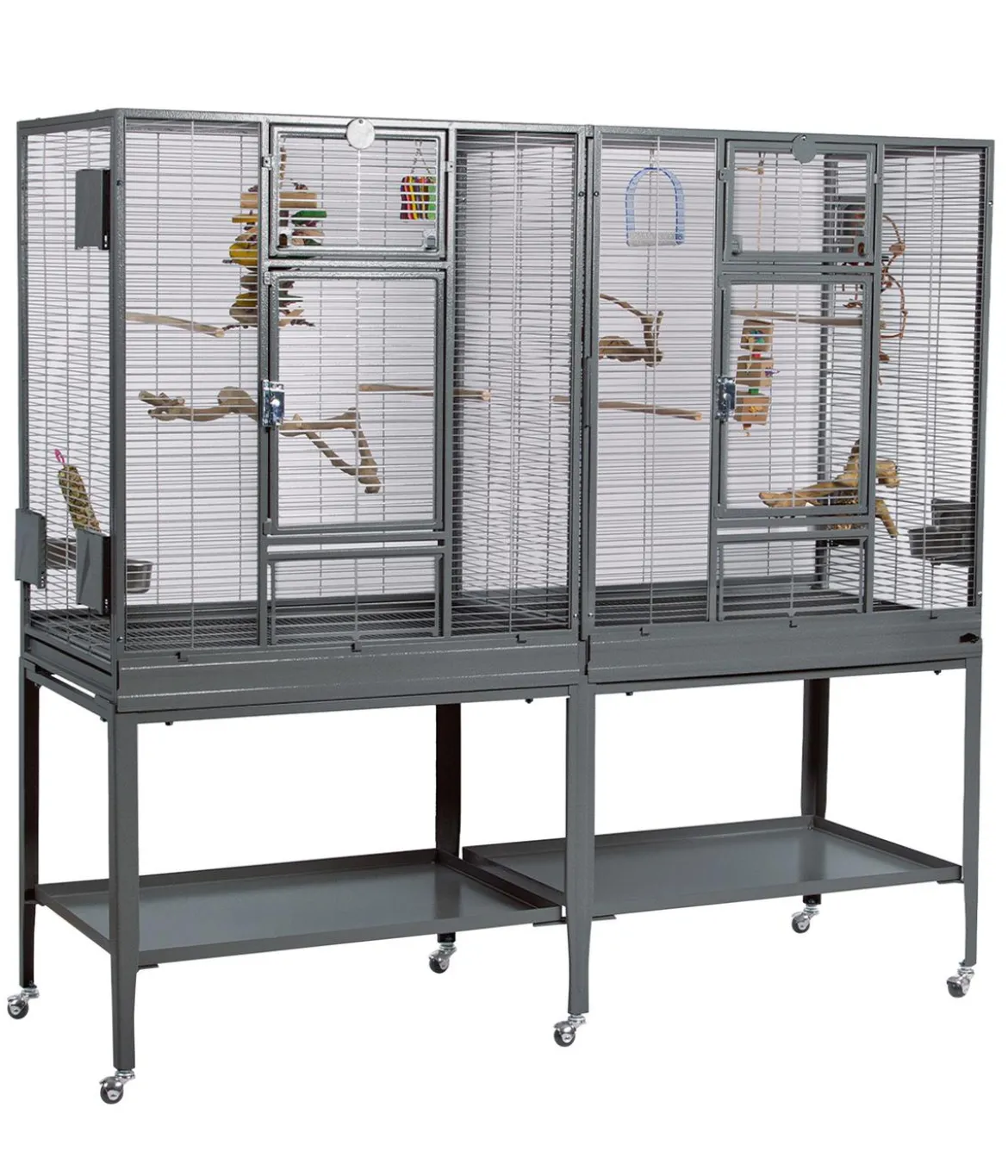 Montana Vogelvoliere Madeira Double, Antik, ca. B165/H158/T56 cm