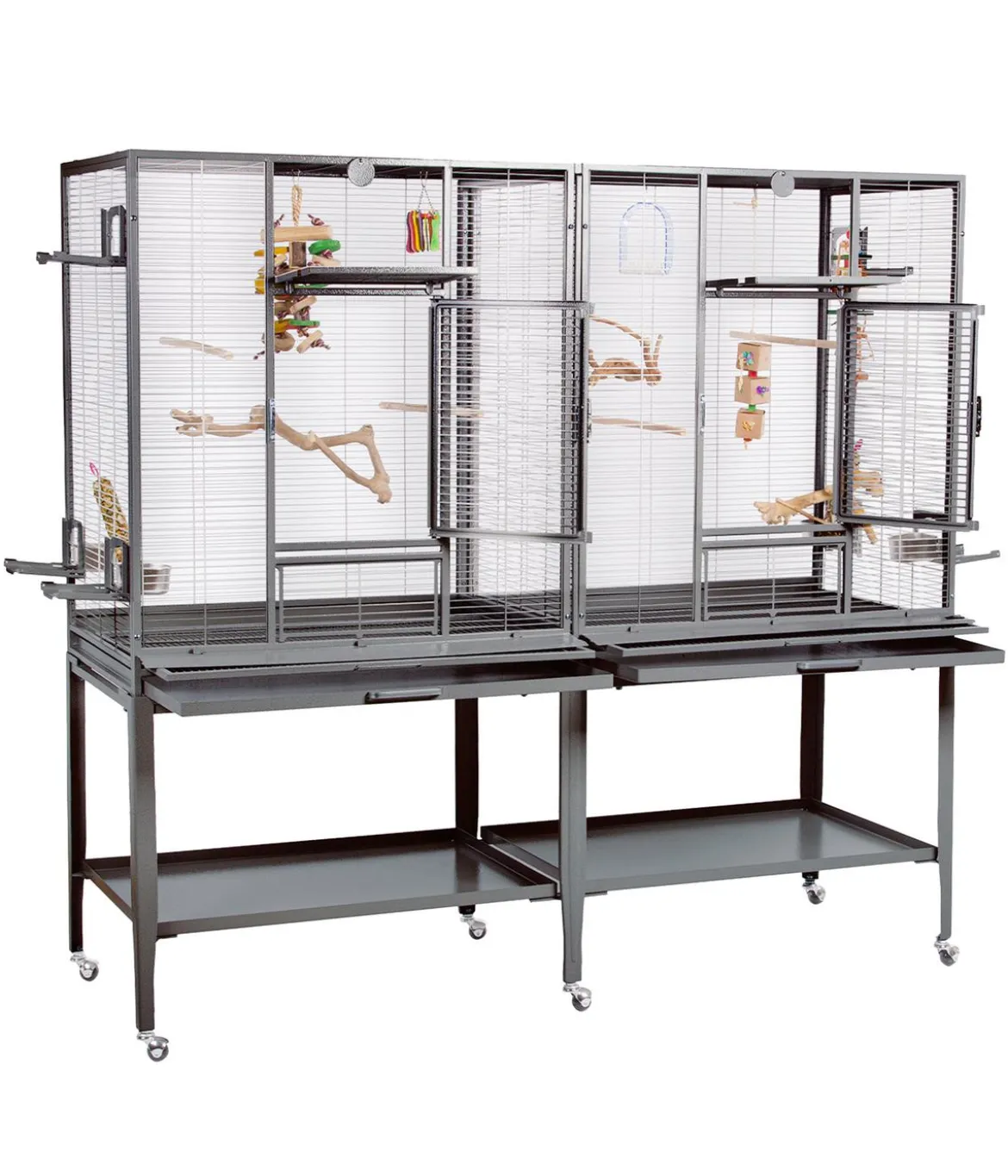 Montana Vogelvoliere Madeira Double, Antik, ca. B165/H158/T56 cm