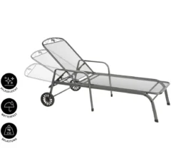 MWH Gartenliege Savoy, ca. B81/H52/T187 cm