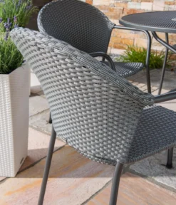 MWH Gartenstuhl Cesao, ca. B62/H61/T82 cm