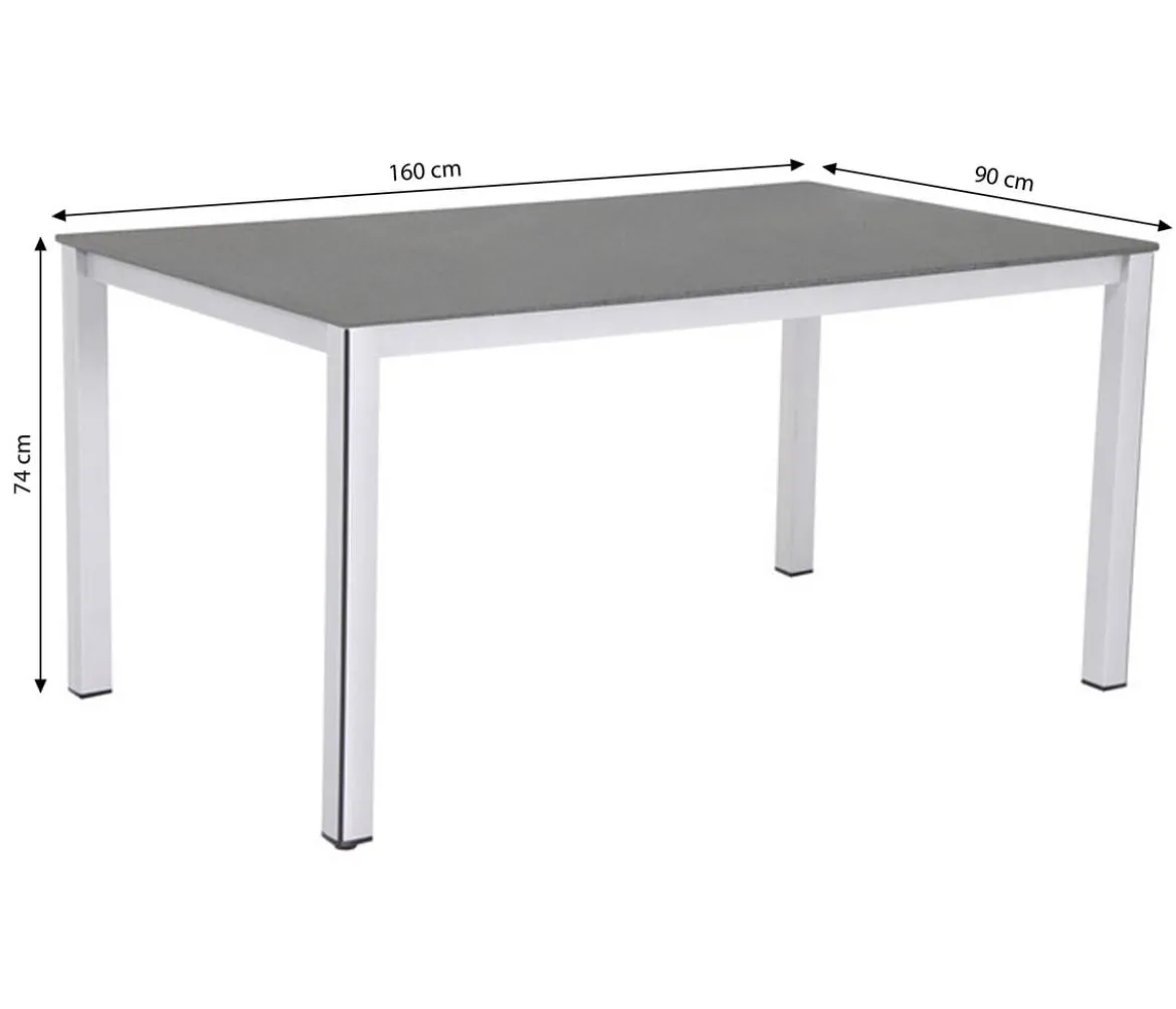MWH Loft-Tisch Elements, ca. B160/H74/T90 cm