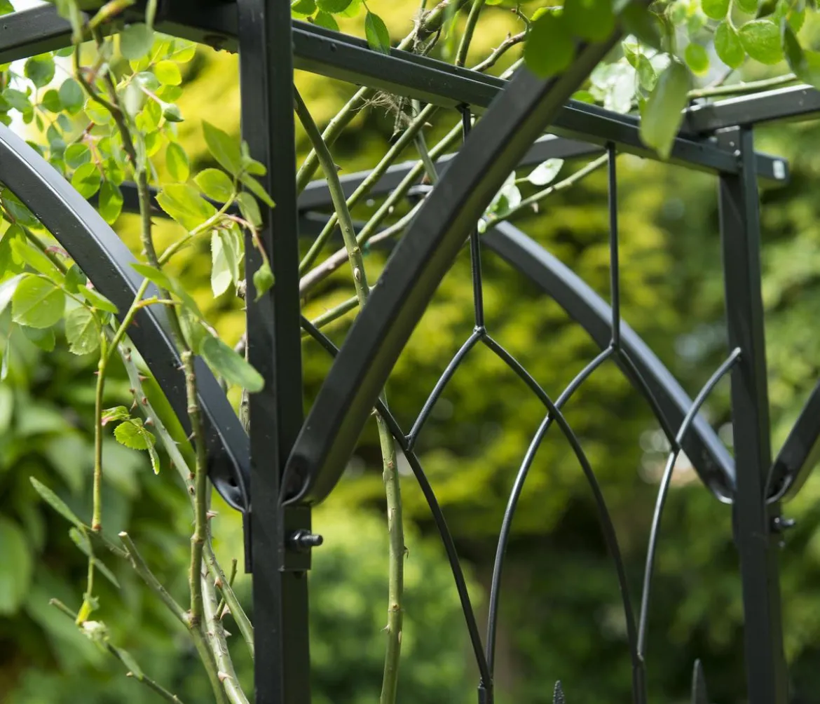 Nature Metall Rosenbogen, ca. B114/H232/T66 cm