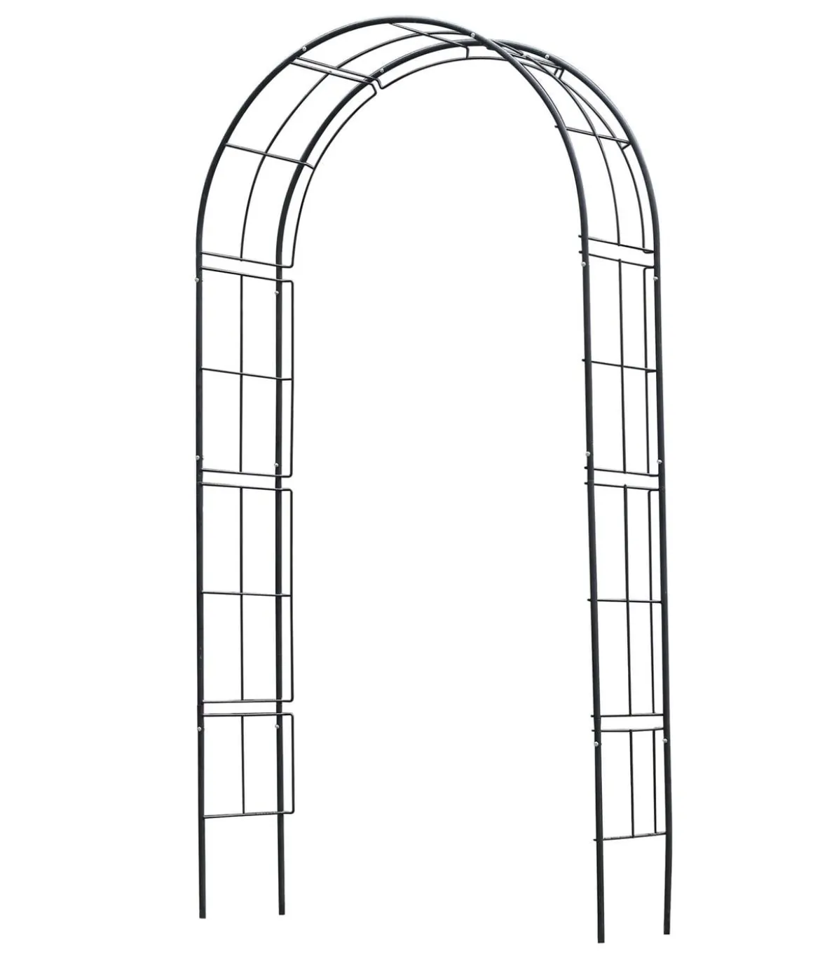 Nature Metall-Rosenbogen, ca. B113/H229/T38 cm