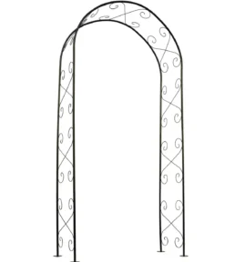 Nature Metall-Rosenbogen, ca. B100/H230/T37 cm