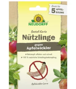 Neudorff Bestell-Karte Nützlinge gegen Apfelwickler, 1 Stk.