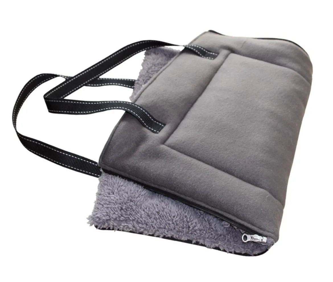 Nobby Haustiermatte/Haustiertasche Shanta, rechteckig, grau