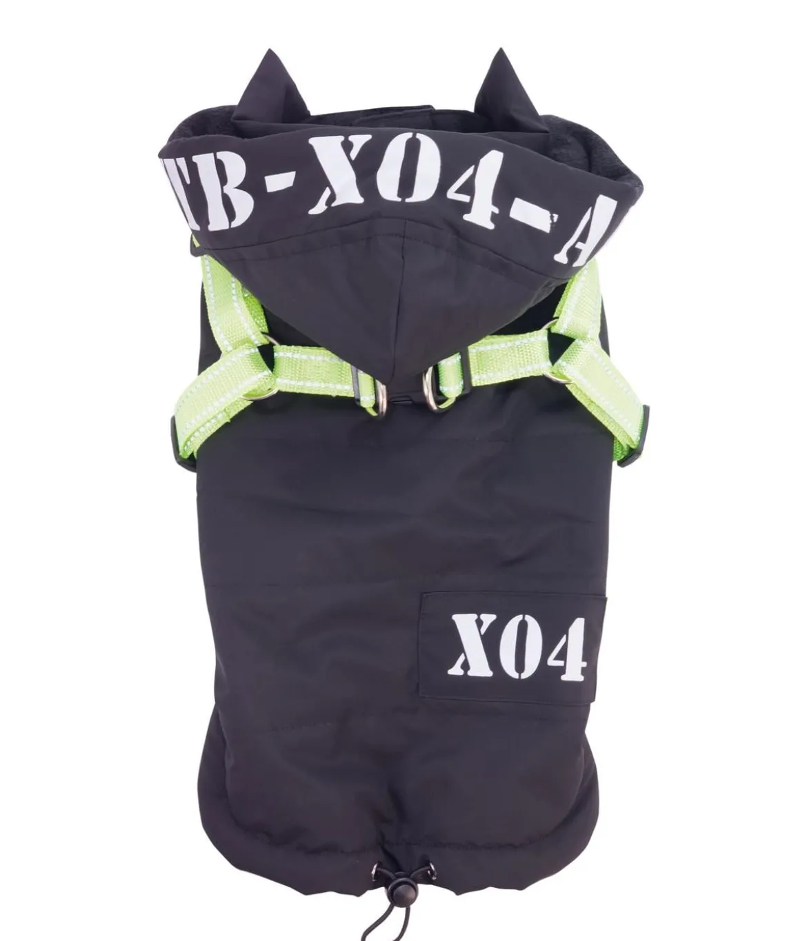 Nobby Hundemantel X04 2 in 1, schwarz