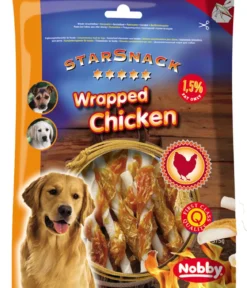 Nobby® Hundesnack StarSnack Wrapped Chicken, 375 g