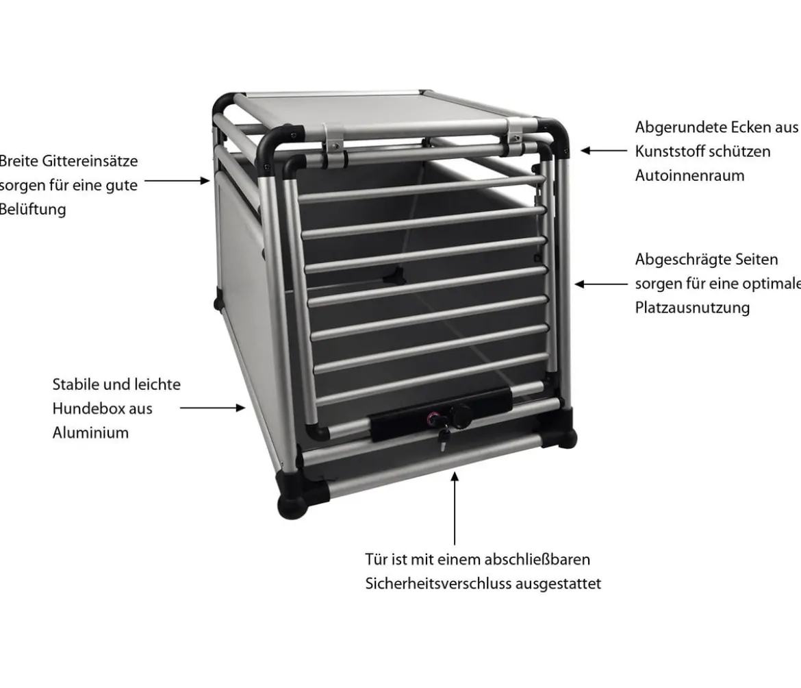 Nobby Hundetransportbox Round Corner