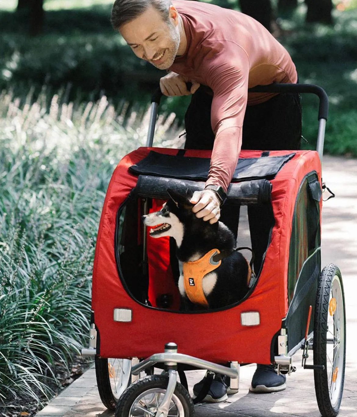 Nobby Jogger-Umbausatz für Fahrradanhänger L