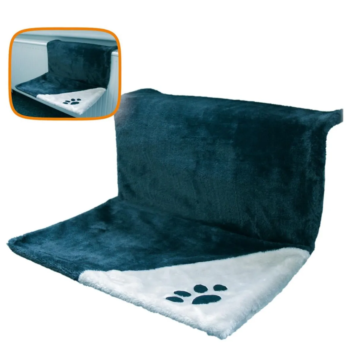 Nobby Katzenliege Cat Relax, grau, ca. B45/H24/T31 cm