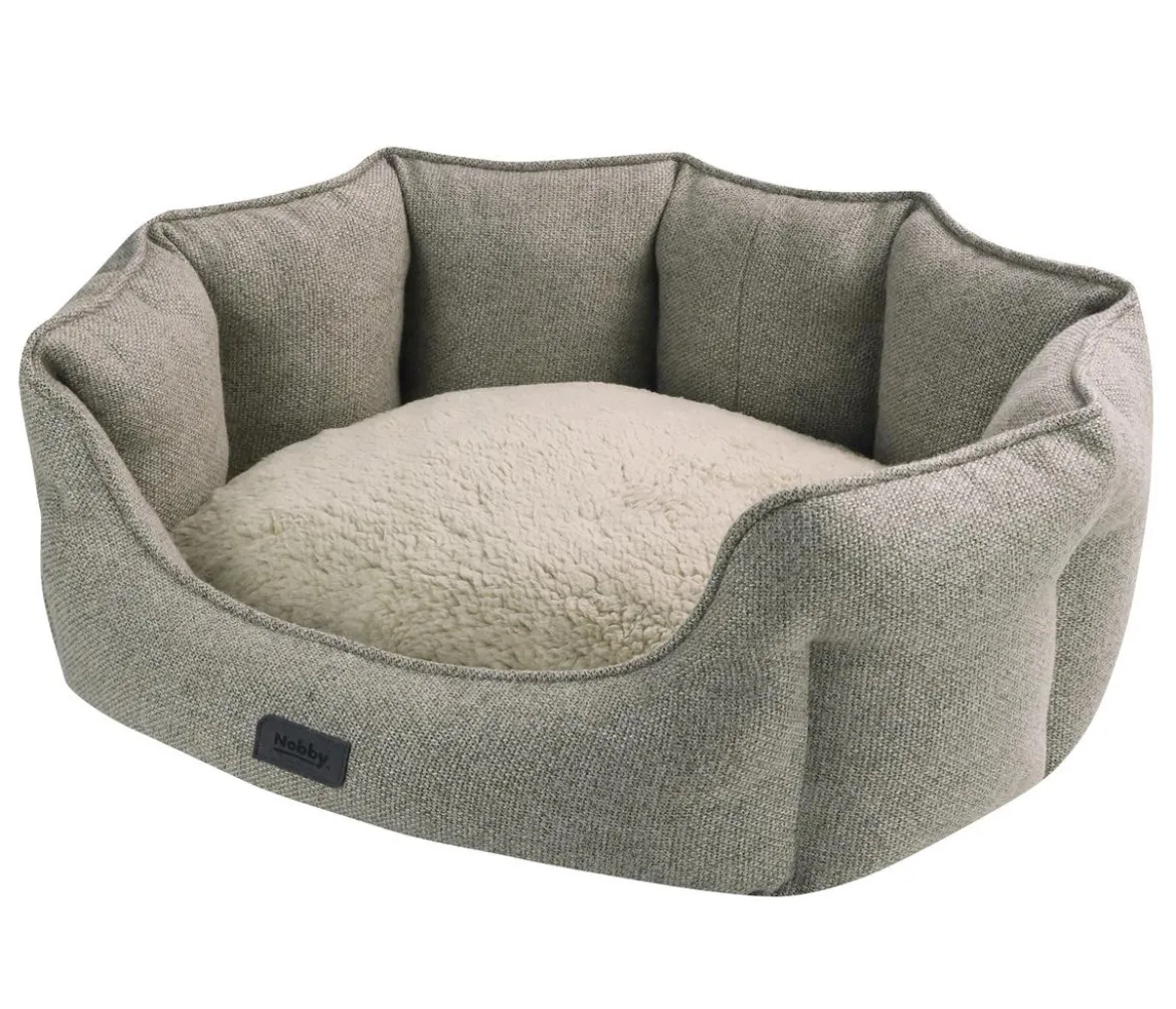 Nobby Komfortbett Anda, oval, beige