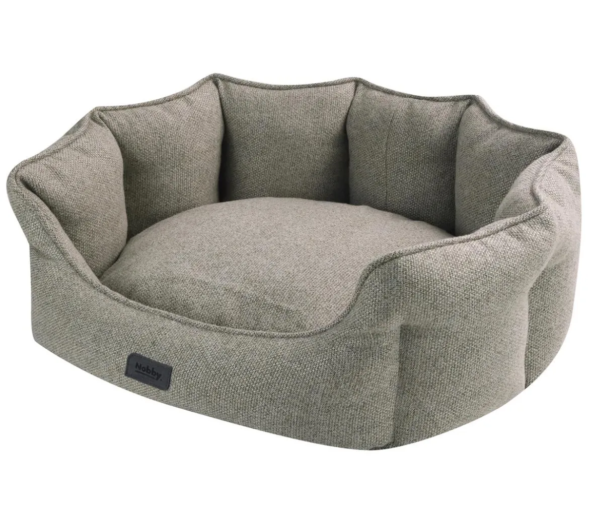 Nobby Komfortbett Anda, oval, beige