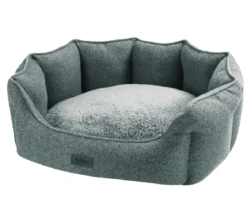 Nobby Komfortbett Anda, oval, grau