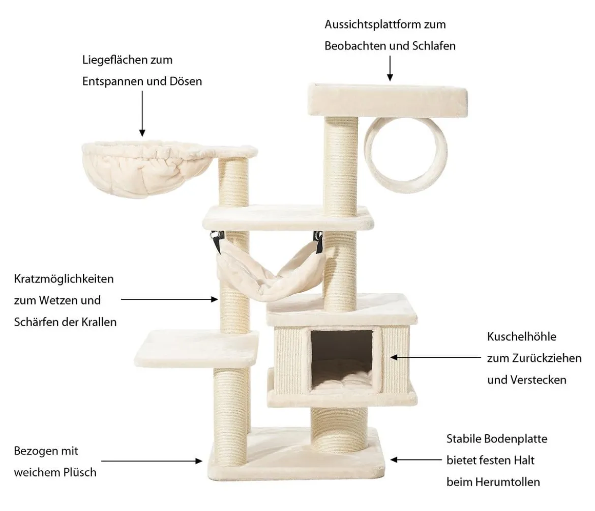 Nobby Kratzbaum Elin, ca. B58/H129/T58 cm