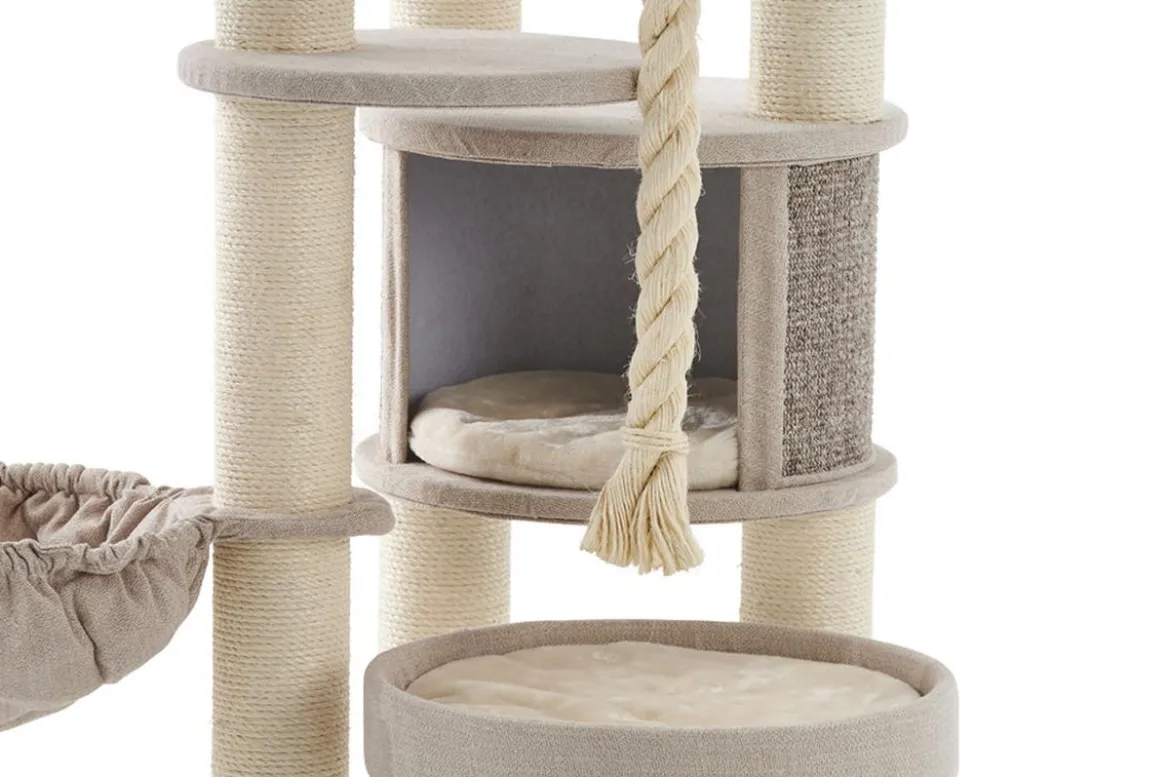 Nobby Kratzbaum Fida, creme, ca. B70/H165/T70 cm