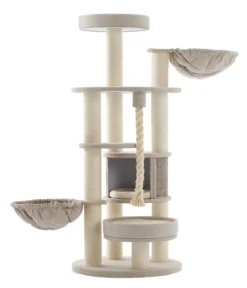 Nobby Kratzbaum Fida, creme, ca. B70/H165/T70 cm