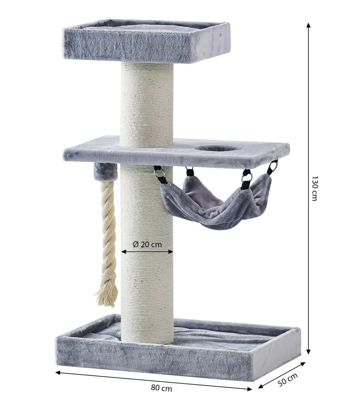 Nobby Kratzbaum Samar, ca. B50/H130/T80 cm