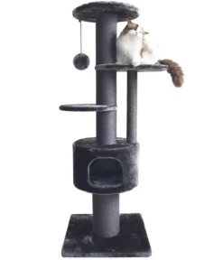 Nobby Kratzbaum Taru, dunkelgrau, ca.B60/H164/T60 cm