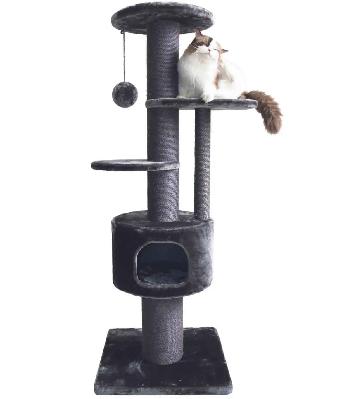 Nobby Kratzbaum Taru, dunkelgrau, ca.B60/H164/T60 cm
