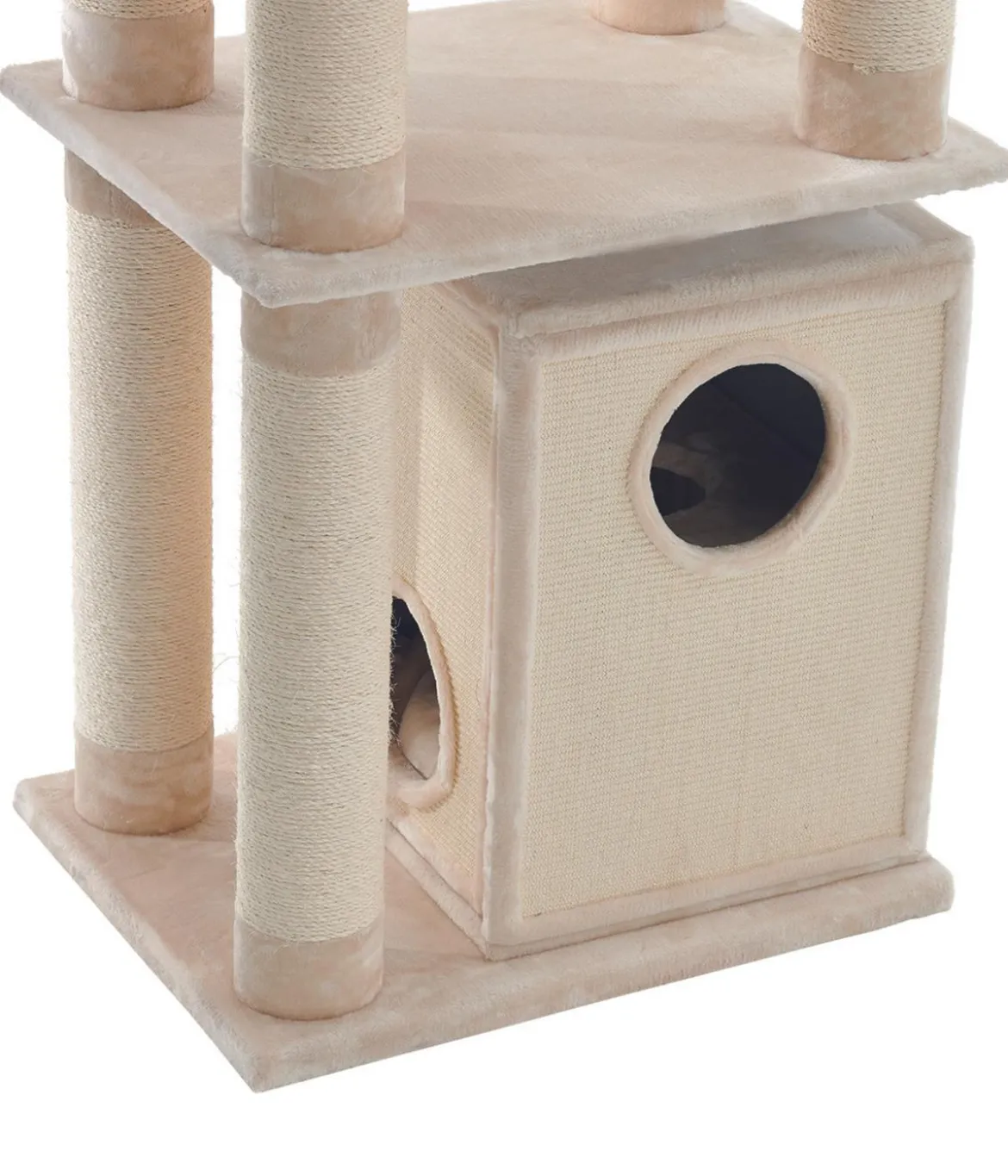 Nobby Kratzbaum Telde, creme, ca. B80/H232-252/T60 cm