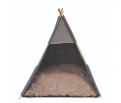 Nobby Kuschelzelt Tenda, rechteckig, dunkelgrau, ca. B70/H70/T70 cm