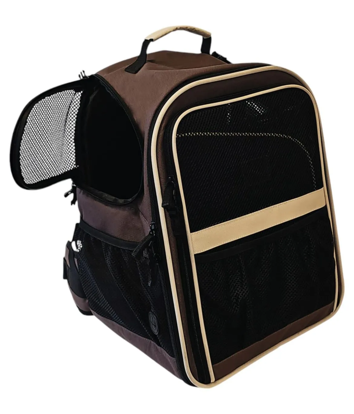 Nobby Tierrucksack Extend, braun, ca. B32/H41/T28 cm