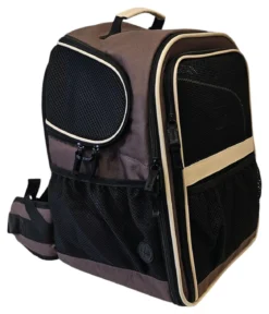 Nobby Tierrucksack Extend, braun, ca. B32/H41/T28 cm