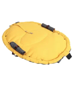 Nobby Tragetasche Shelly, grau/senf, ca. B72/T55 cm