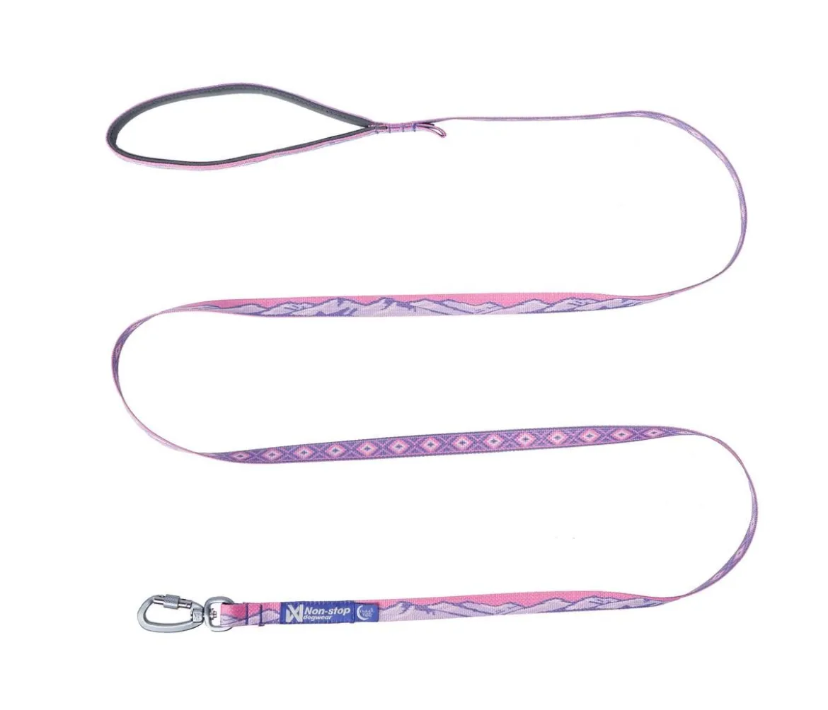 Non-stop dogwear Hundeleine Trail Quest Rachel Pohl Signature Edition, purple/pink, 2 m