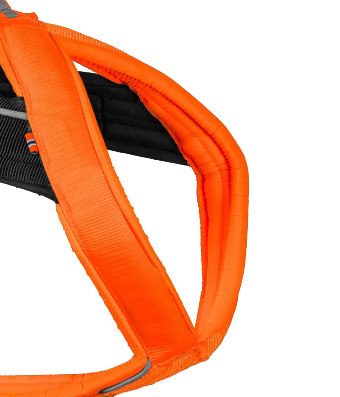 Non-stop dogwear Hunde-Zuggeschirr Freemotion harness 5.0, schwarz/orange