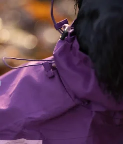 Non-stop dogwear Regenmantel Fjord raincoat 2.0, violett