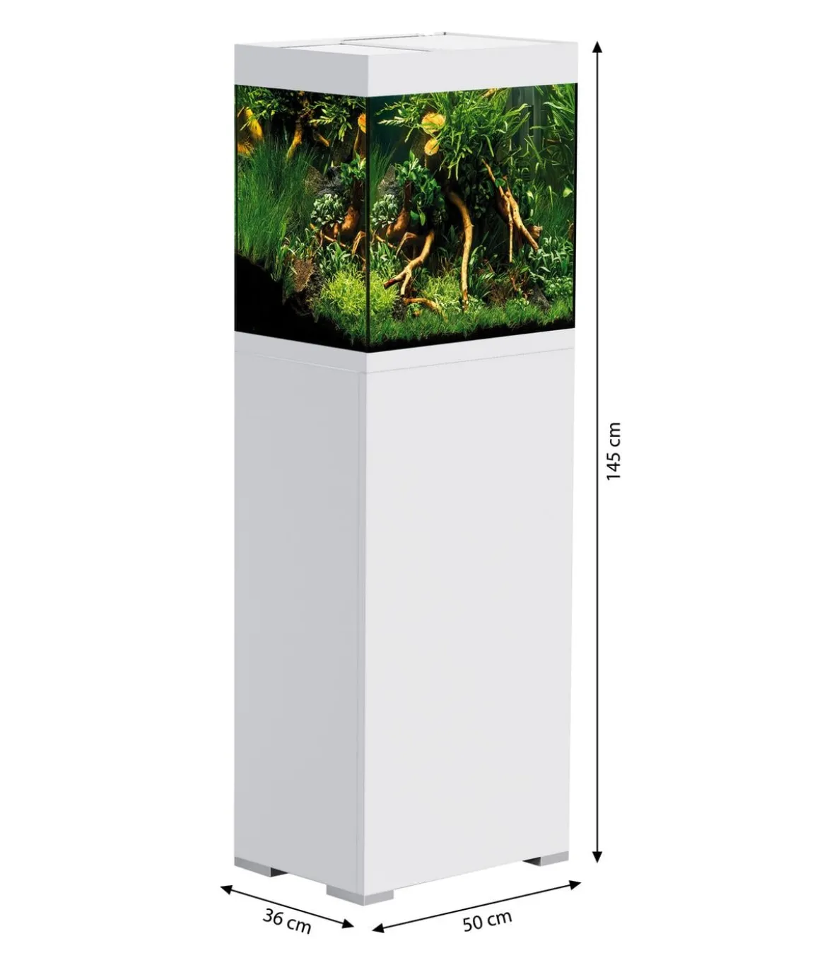 Oase Aquarium Kombination StyleLine 85, ca. B50/H145/T36 cm