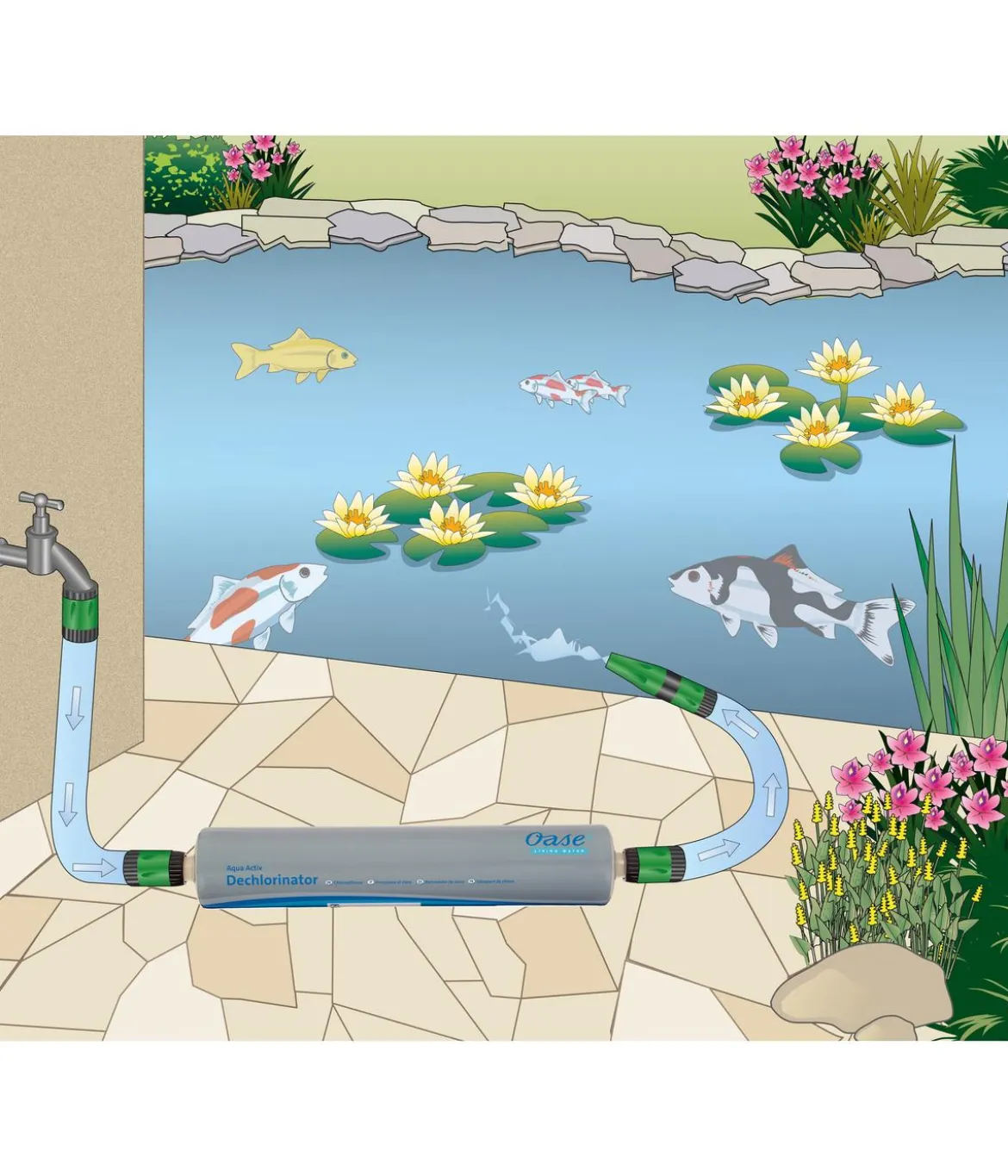 Oase Wasseraufbereiter Dechlorinator