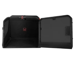 1one1 Origami Hundetransportbox, schwarz, L, ca. B81/H65,8/T81,4 cm