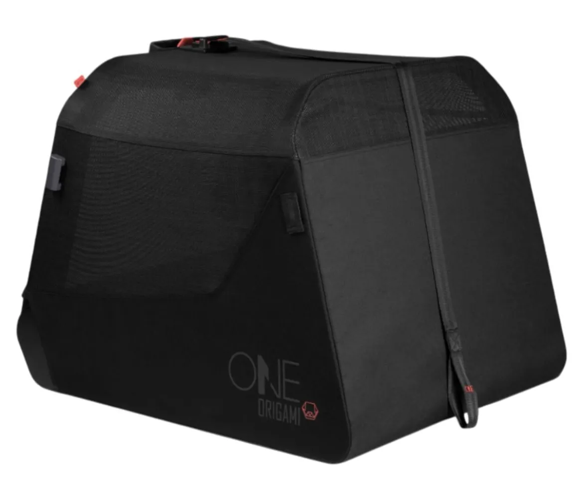 1one1 Origami Hundetransportbox, schwarz, S, ca. B58/H55,7/T71,4 cm