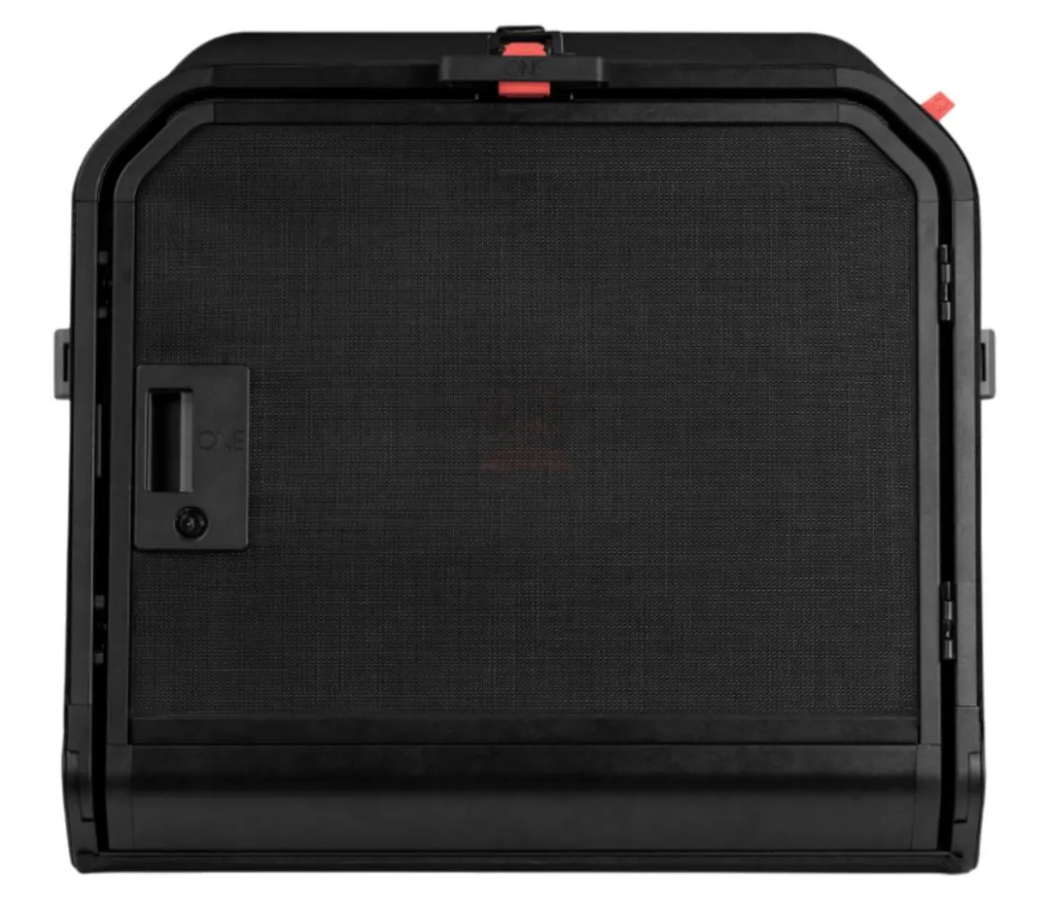 1one1 Origami Hundetransportbox, schwarz, M, ca. B74/H65,8/T71,4 cm