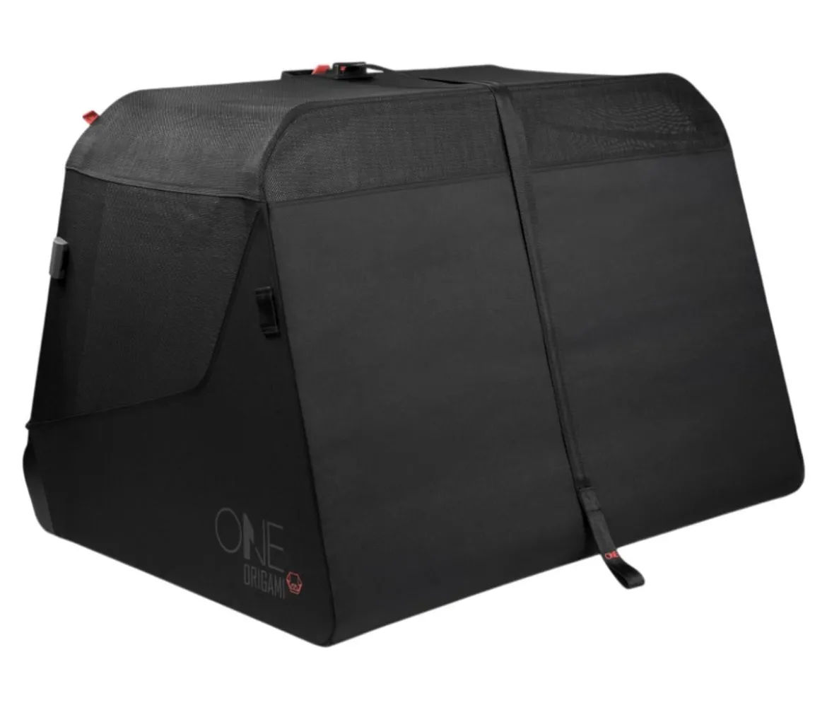1one1 Origami Hundetransportbox, schwarz, XL, ca. B94/H65,8/T71,4 cm