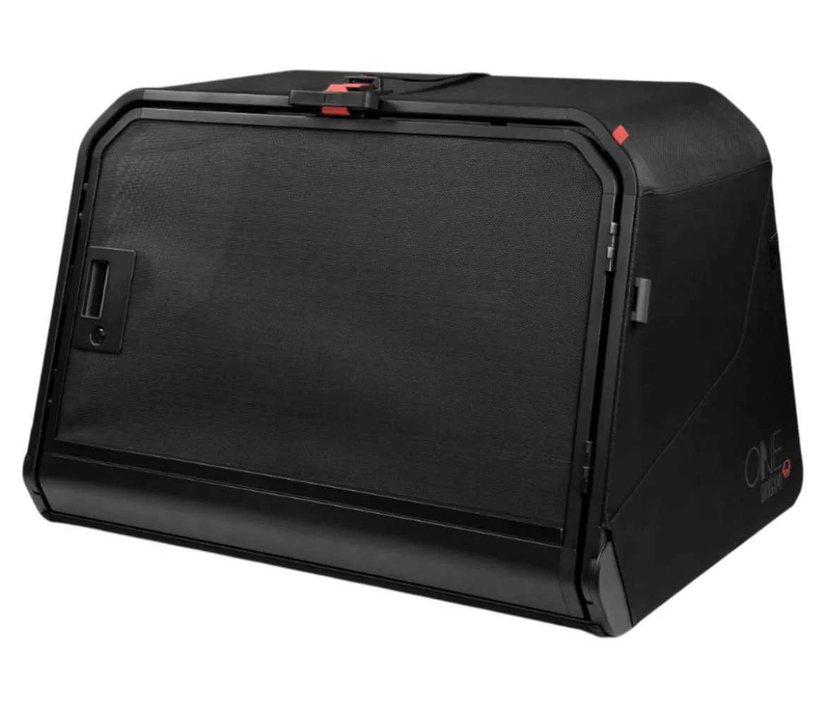 1one1 Origami Hundetransportbox, schwarz, XL, ca. B94/H65,8/T71,4 cm