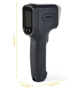 Ooni Digitales Infrarot-Thermometer, ca. B9/H5/T18 cm