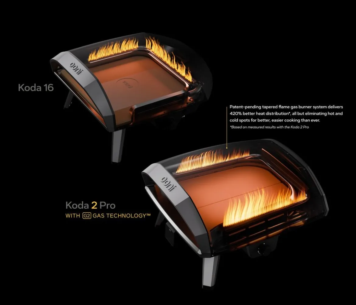 Ooni Gas-Pizzaofen Koda 2 Pro, ca. B68/H39/T65 cm