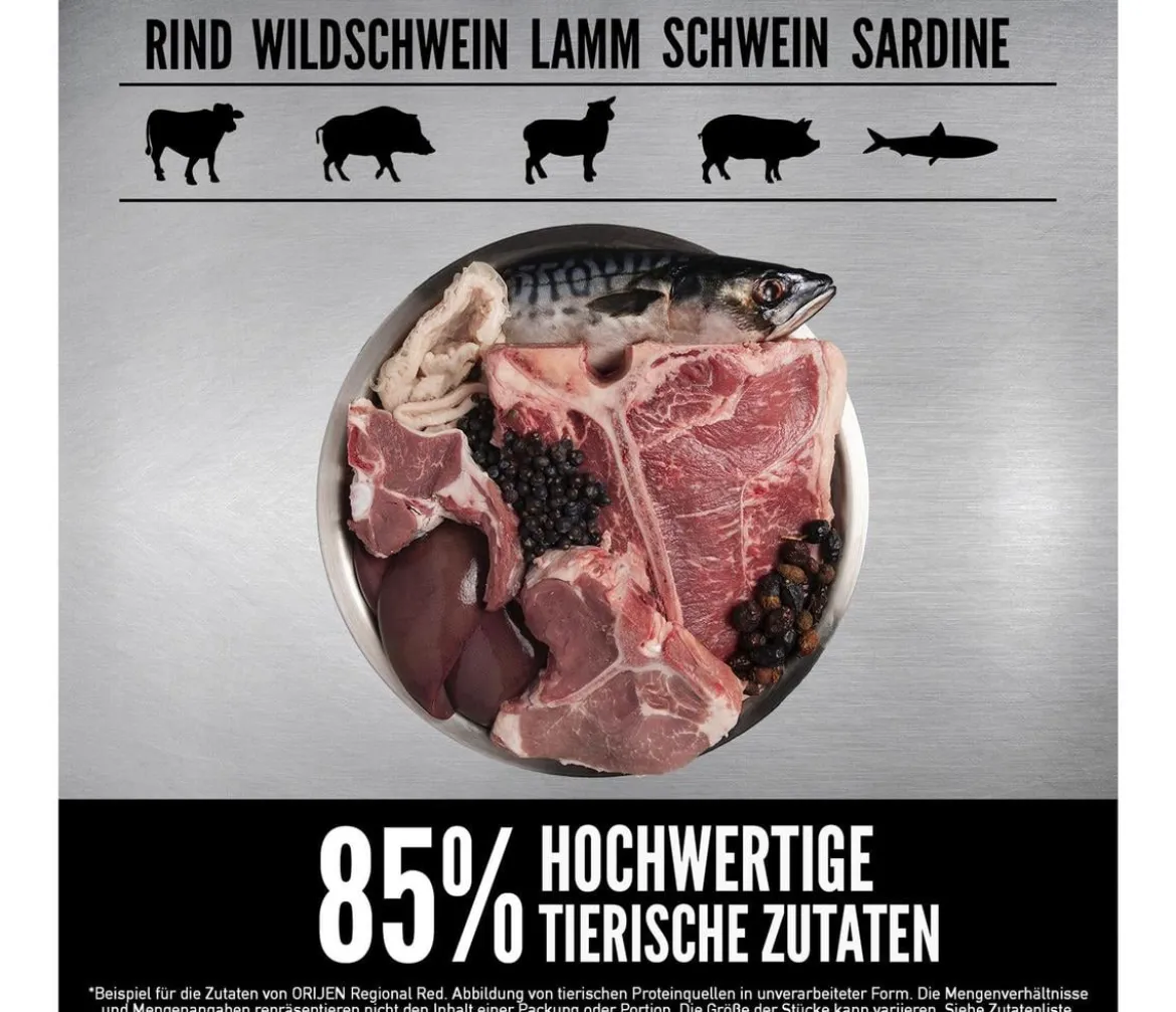 ORIJEN™ Trockenfutter für Hunde Regional Red