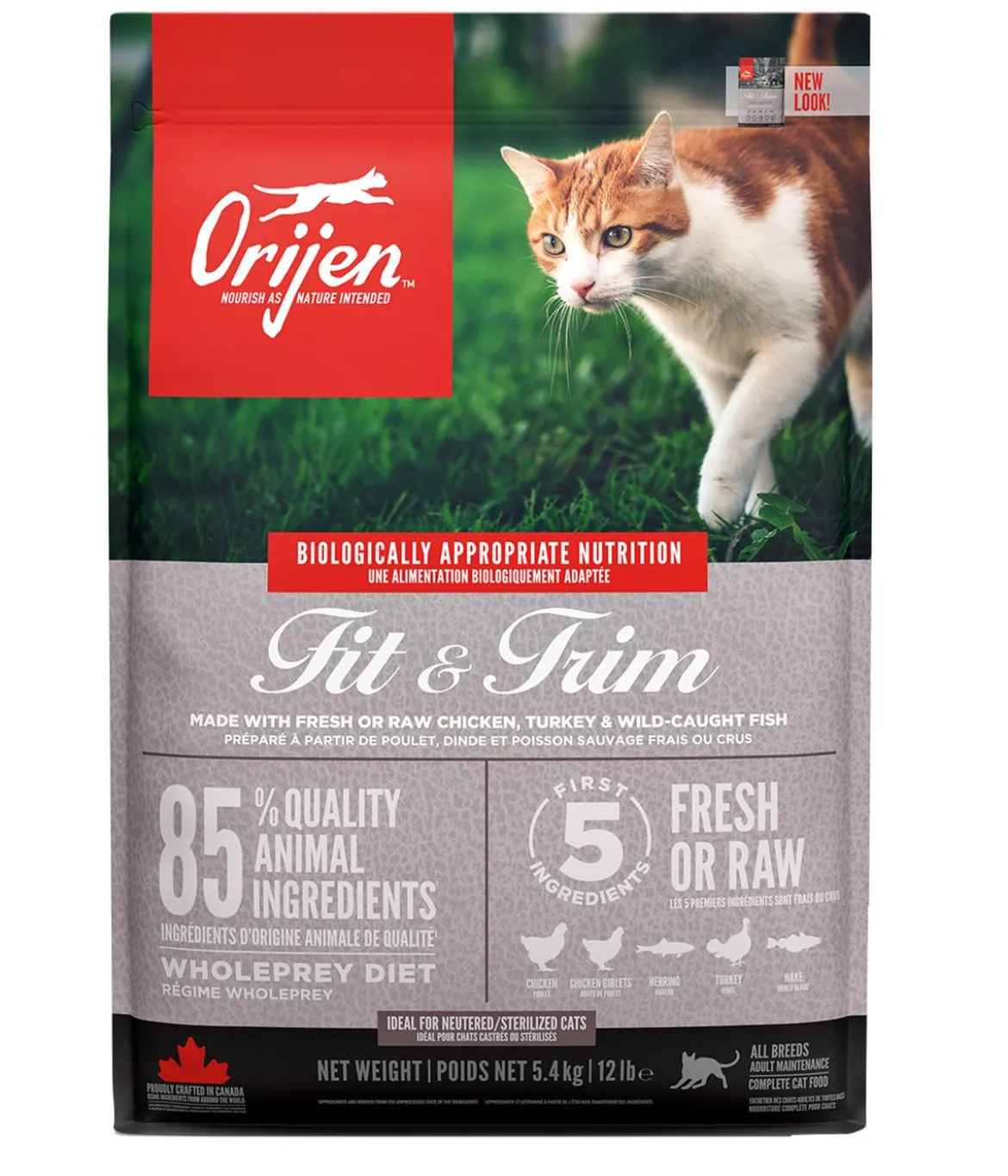 ORIJEN™ Trockenfutter für Katzen Fit & Trim