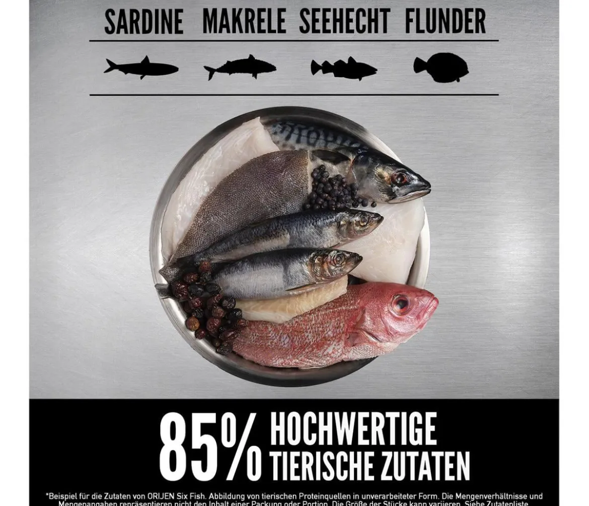 ORIJEN™ Trockenfutter für Katzen Six Fish