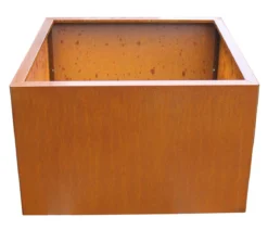 Palatino Cortenstahl-Pflanzgefäß Clara, ca. B80/H50/T80 cm